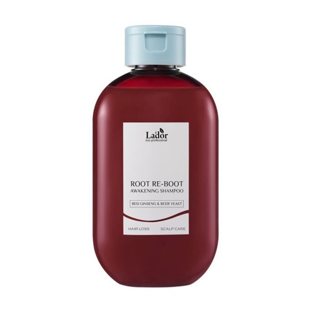 Шампунь La'dor Root Re-Boot Awakening Shampoo Red Ginseng &amp; Beer Yeast для росту волосся, 300 мл